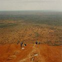 AUS NT AyersRock 1993MAY 007  What a view from the top, it makes the strenuous climb worthwhile. : 1993, Australia, Ayers Rock, May, NT